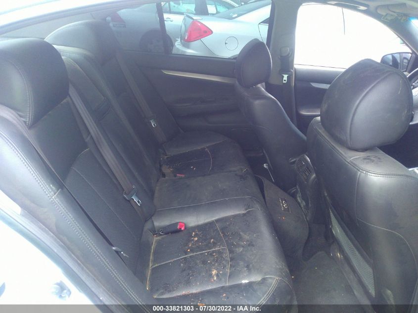 2013 INFINITI G37 SEDAN X JN1CV6AR5DM354628