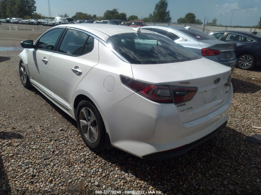 2015 KIA OPTIMA HYBRID KNAGM4AD9F5081164