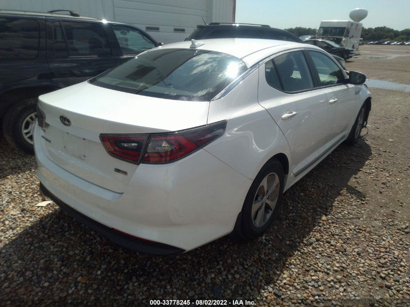2015 KIA OPTIMA HYBRID KNAGM4AD9F5081164