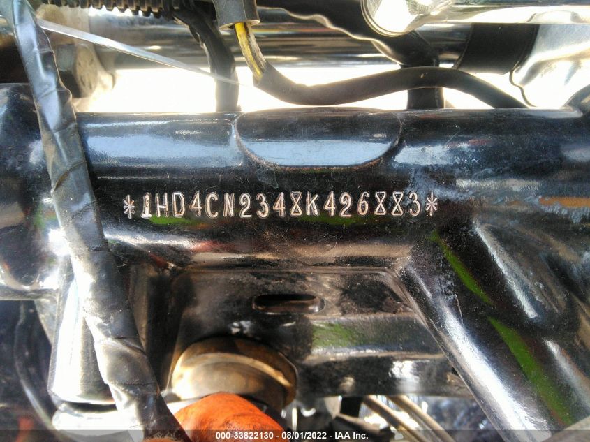 2008 HARLEY-DAVIDSON XL883 1HD4CN2348K426883