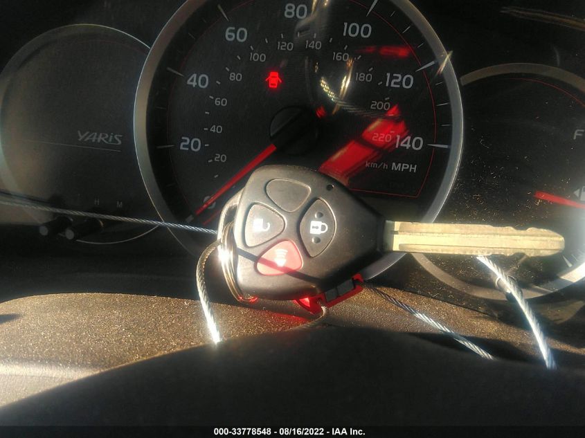 2013 TOYOTA YARIS LE JTDKTUD36DD550751