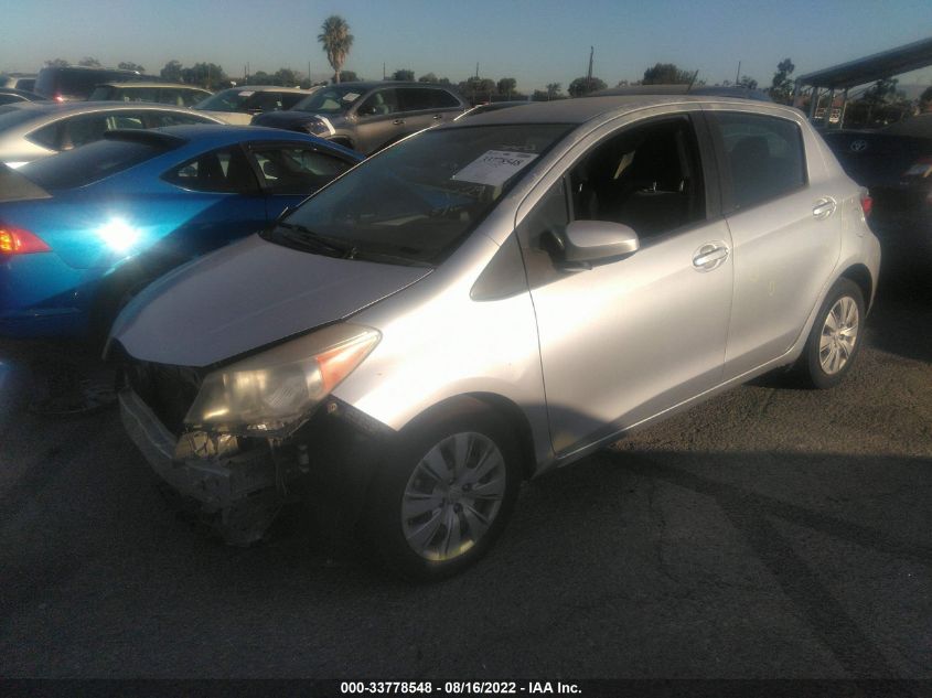 2013 TOYOTA YARIS LE JTDKTUD36DD550751