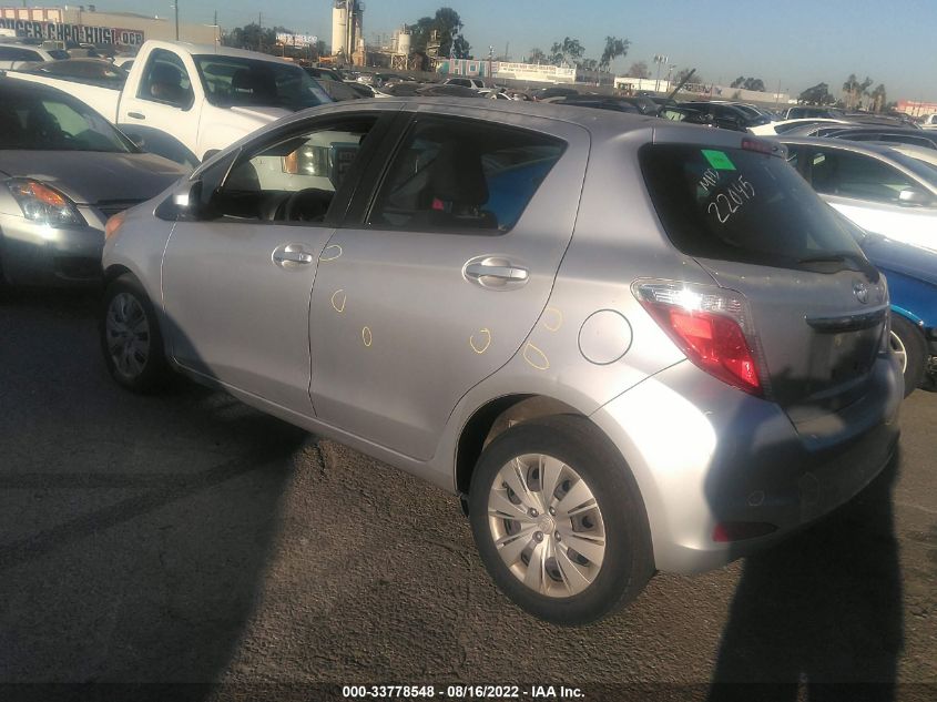 2013 TOYOTA YARIS LE JTDKTUD36DD550751
