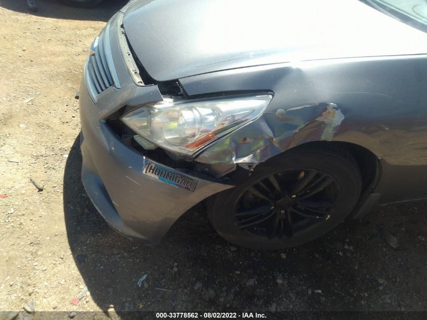 2013 INFINITI G37 SEDAN X JN1CV6AR4DM767513