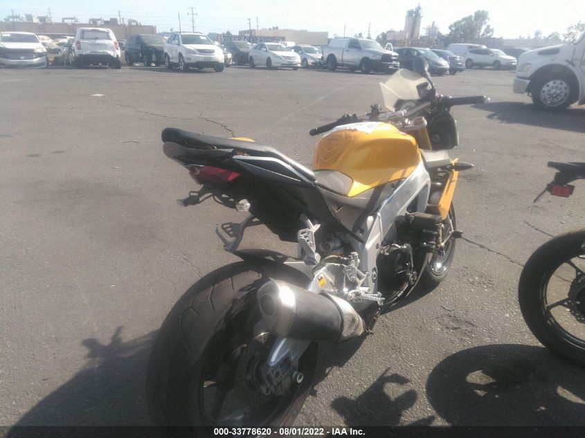 2012 APRILIA TUONO VR4 ZD4TYC004CS000085