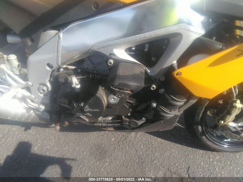 2012 APRILIA TUONO VR4 ZD4TYC004CS000085
