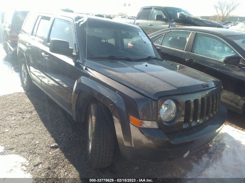 2016 JEEP PATRIOT SPORT - 1C4NJPBAXGD628636