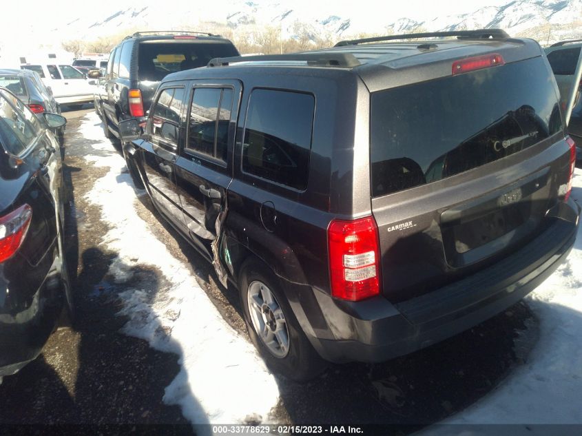 2016 JEEP PATRIOT SPORT - 1C4NJPBAXGD628636