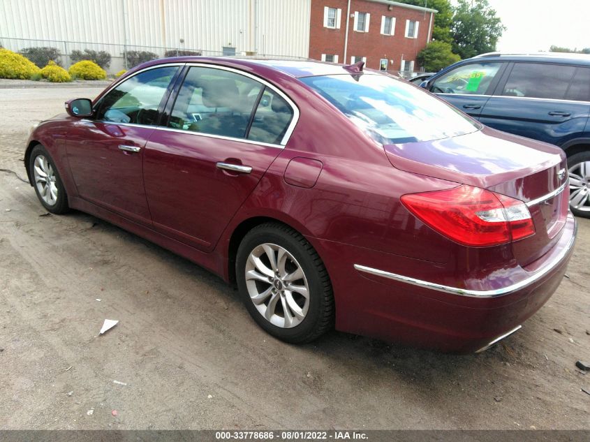 2013 HYUNDAI GENESIS 3.8L KMHGC4DD4DU209830