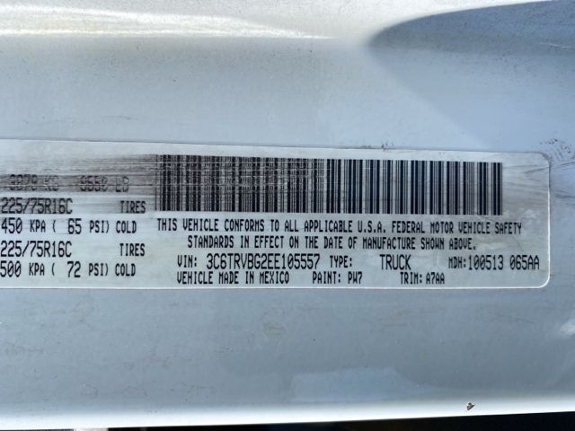 2014 RAM PROMASTER 3C6TRVBG2EE105557