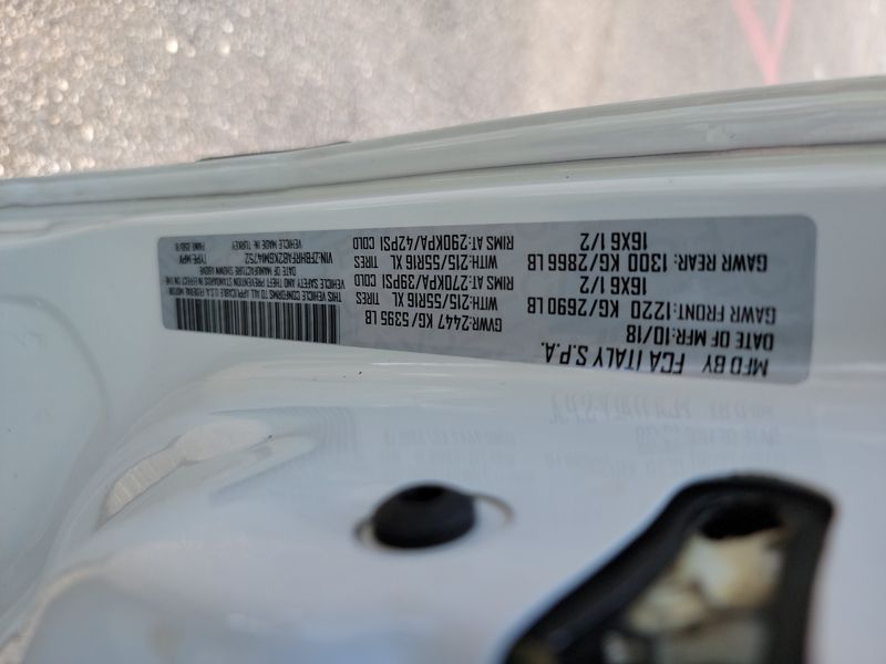 2019 RAM PROMASTER CITY TRADESMAN ZFBHRFAB2K6M14752
