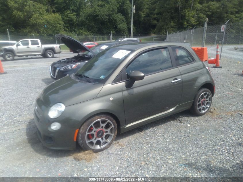 2013 FIAT 500 SPORT 3C3CFFBR8DT531552