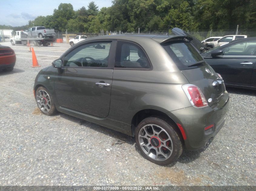 2013 FIAT 500 SPORT 3C3CFFBR8DT531552