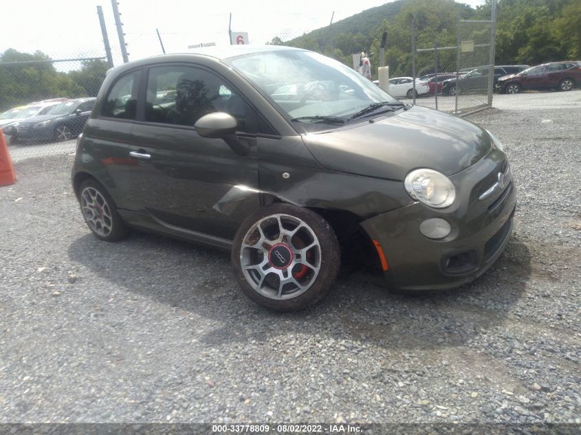 2013 FIAT 500 SPORT 3C3CFFBR8DT531552
