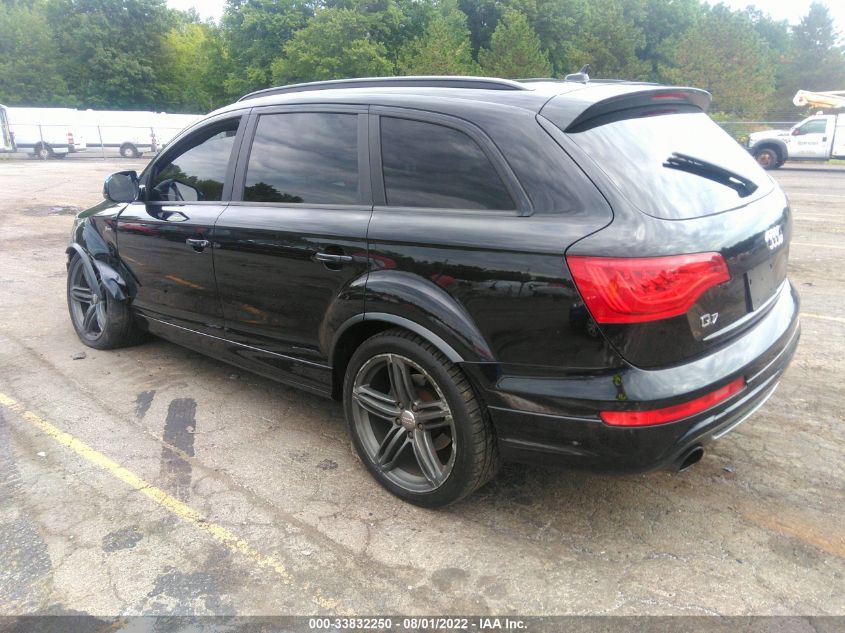 2013 AUDI Q7 3.0T S LINE PRESTIGE WA1DGAFE8DD004487