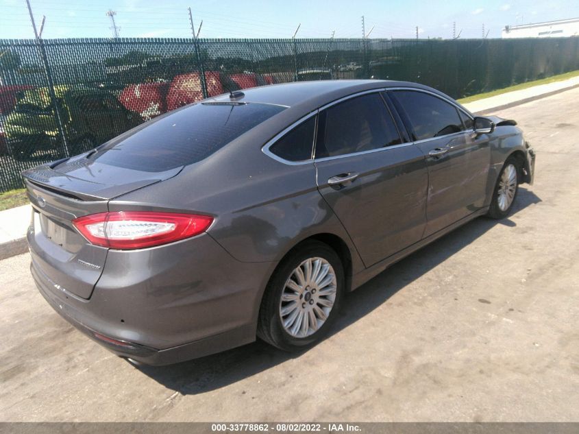 2014 FORD FUSION ENERGI TITANIUM 3FA6P0SU5ER396185