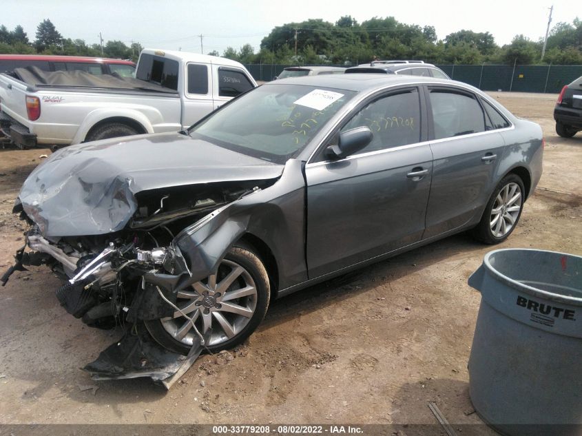 2013 AUDI A4 PREMIUM PLUS WAUFFAFL6DN047359