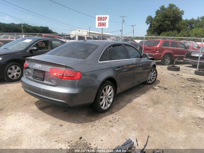 2013 AUDI A4 PREMIUM PLUS WAUFFAFL6DN047359