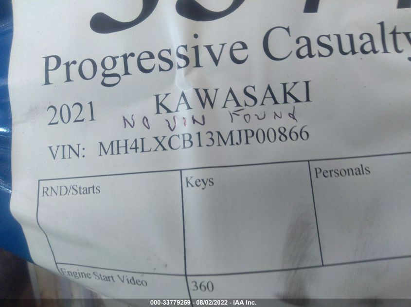 2021 KAWASAKI KLX230 B MH4LXCB13MJP00866