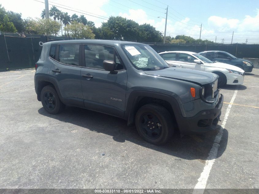 2018 JEEP RENEGADE SPORT ZACCJBAB3JPH00368