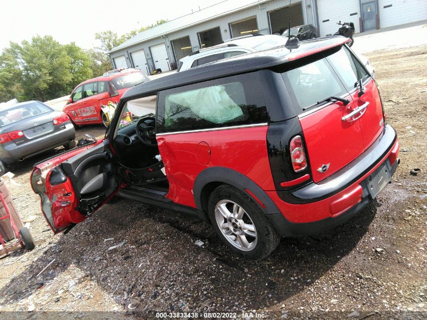 2013 MINI COOPER CLUBMAN WMWZF3C56DT491173