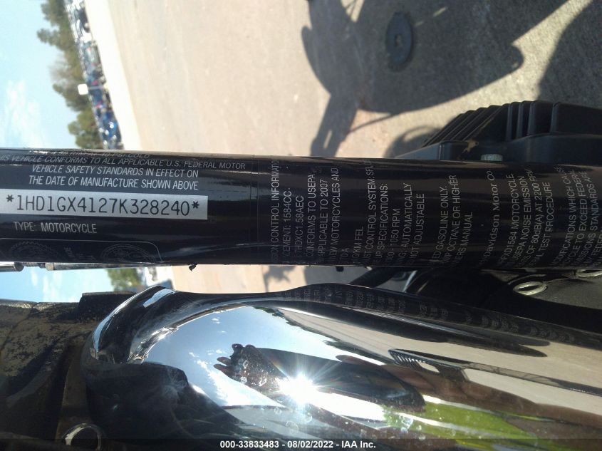 2007 HARLEY-DAVIDSON FXDBI 1HD1GX4127K328240