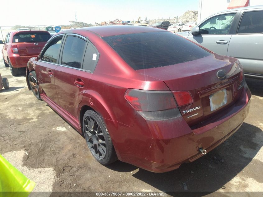2013 SUBARU LEGACY 2.5I 4S3BMAA61D1036706