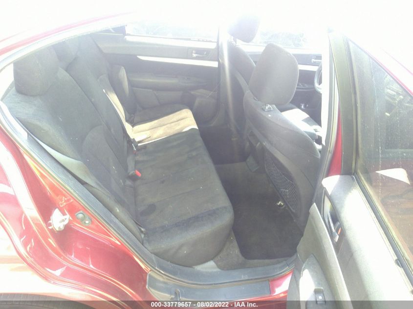 2013 SUBARU LEGACY 2.5I 4S3BMAA61D1036706