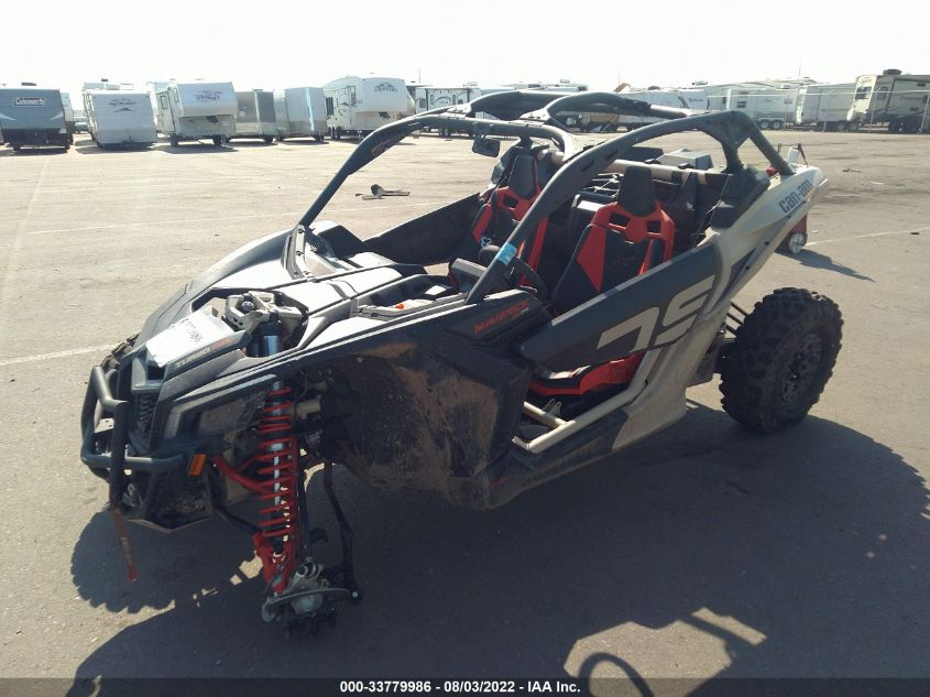 2022 CAN-AM MAVERICK X3 X DS TURBO RR 3JBVDAV41NE000327