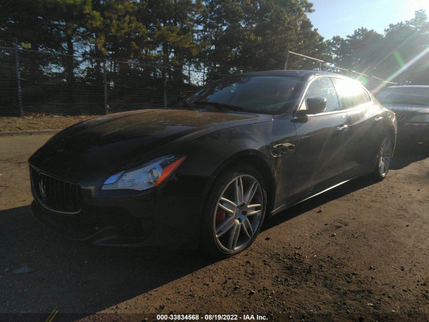 2014 MASERATI QUATTROPORTE S Q4 ZAM56RRA0E1079929