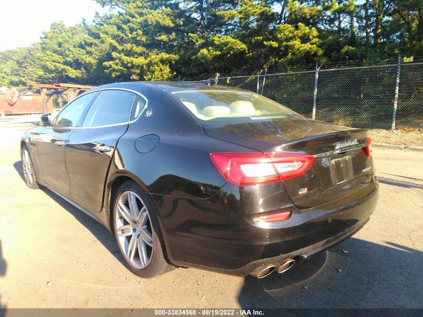 2014 MASERATI QUATTROPORTE S Q4 ZAM56RRA0E1079929