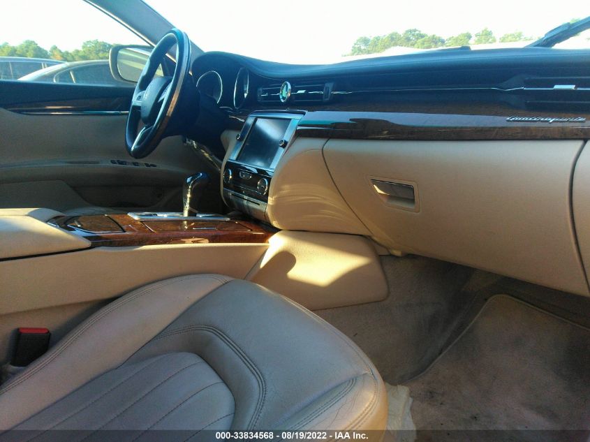 2014 MASERATI QUATTROPORTE S Q4 ZAM56RRA0E1079929
