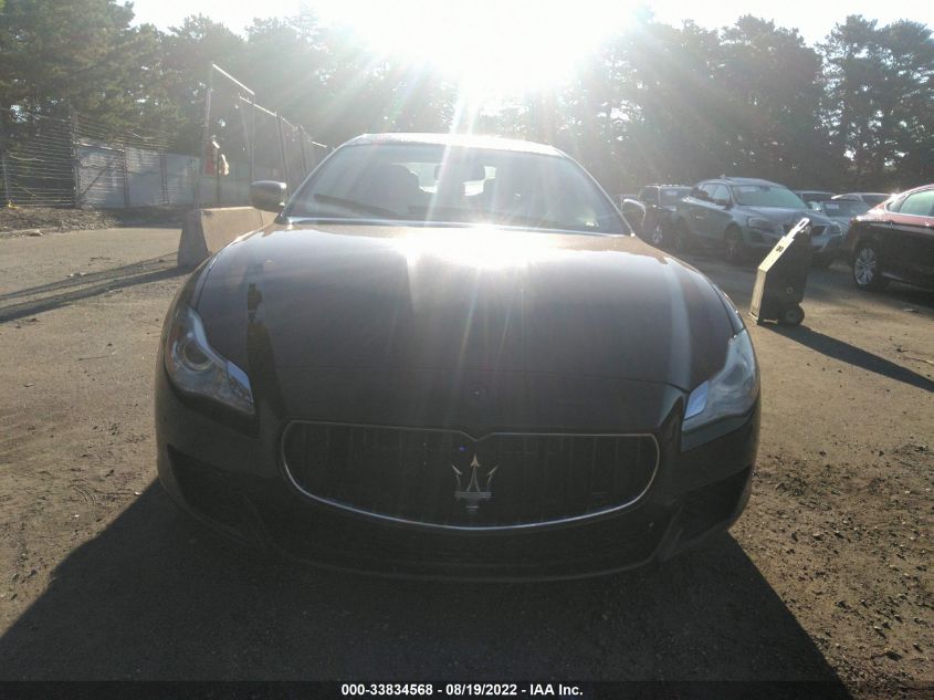 2014 MASERATI QUATTROPORTE S Q4 ZAM56RRA0E1079929