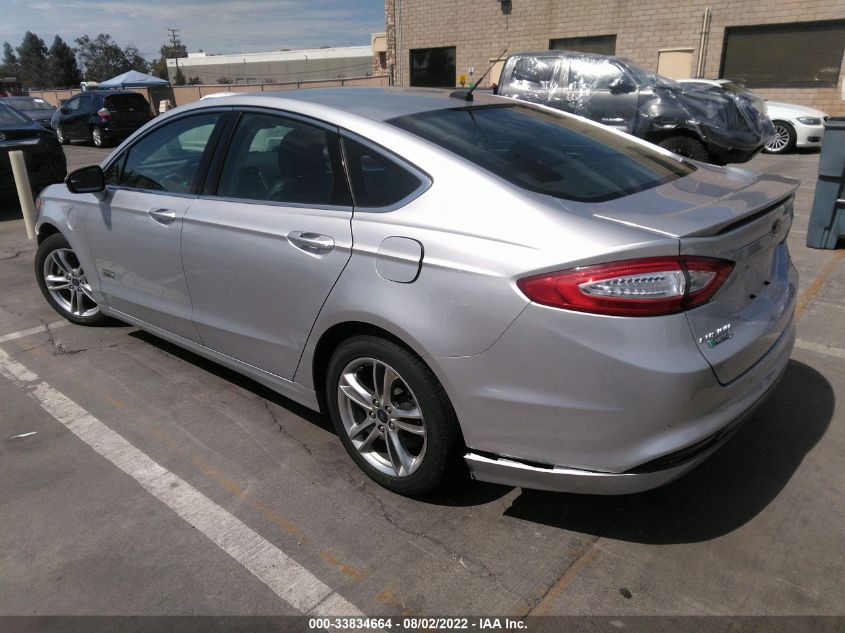 2015 FORD FUSION ENERGI TITANIUM 3FA6P0SUXFR214546