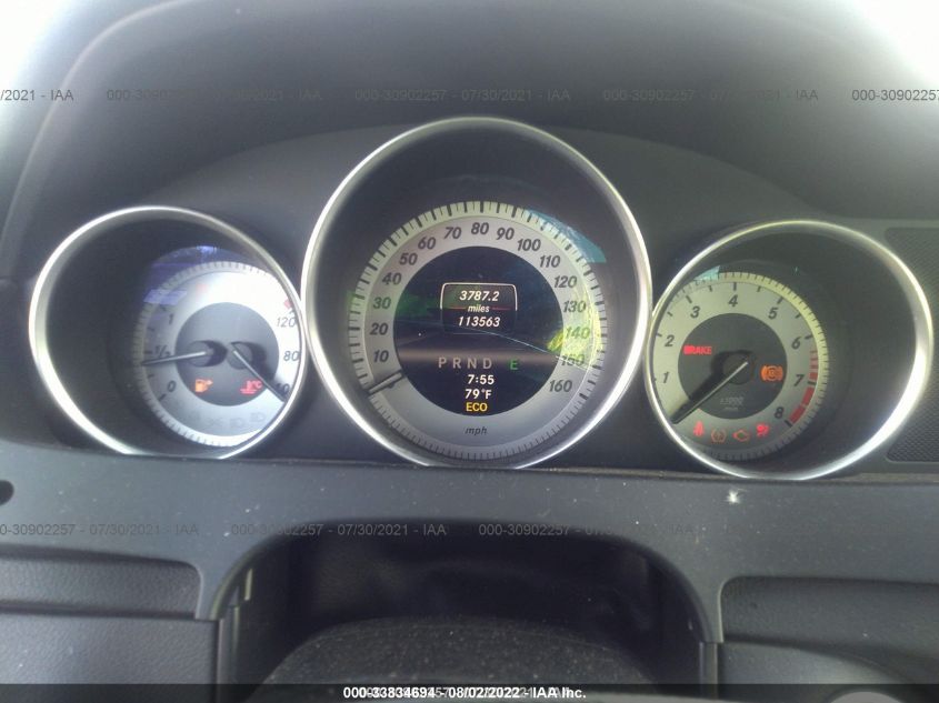 2013 MERCEDES-BENZ C-CLASS C 300 SPORT WDDGF8AB4DG045876