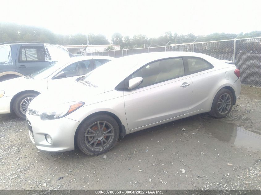 2014 KIA FORTE KOUP EX KNAFX6A81E5160456