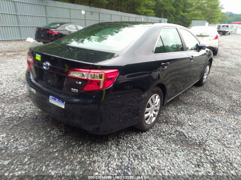 2014 TOYOTA CAMRY HYBRID LE/XLE/SE LIMITED EDITION 4T1BD1FKXEU110710