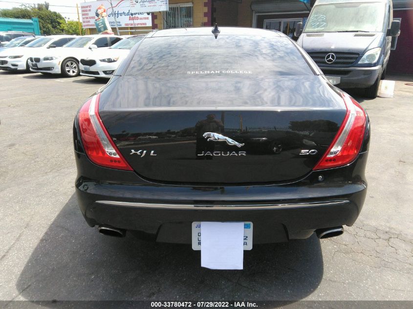2014 JAGUAR XJ XJL SUPERCHARGED SAJWA2GT6EMV61842
