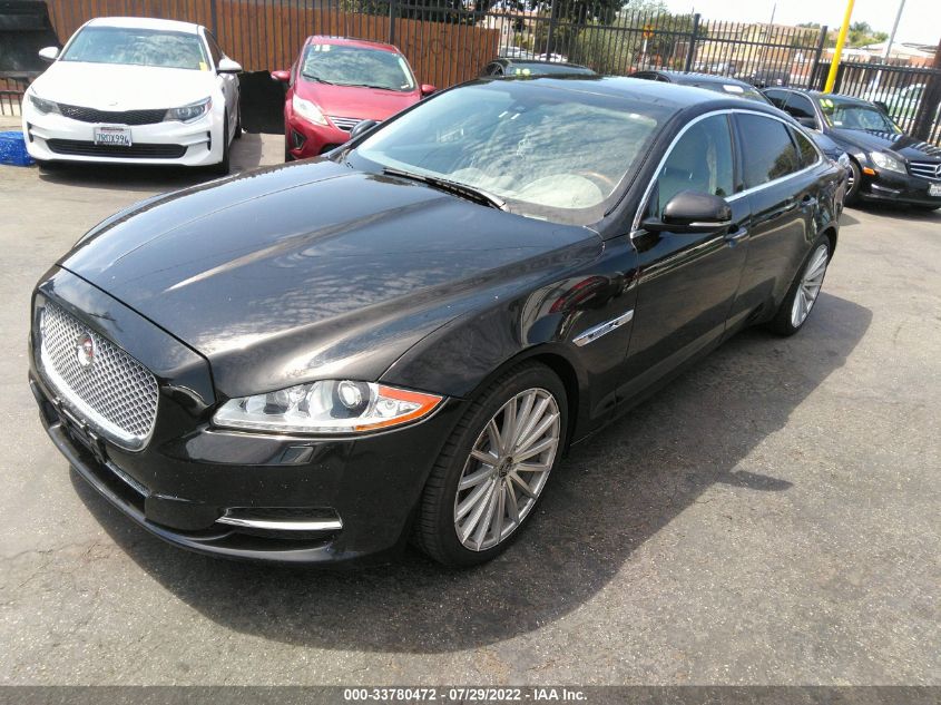 2014 JAGUAR XJ XJL SUPERCHARGED SAJWA2GT6EMV61842