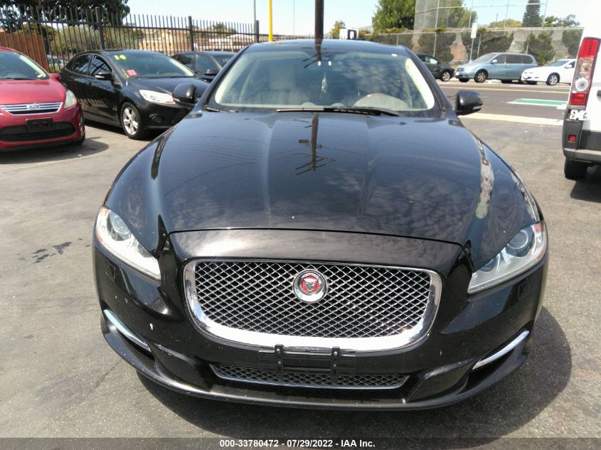 2014 JAGUAR XJ XJL SUPERCHARGED SAJWA2GT6EMV61842