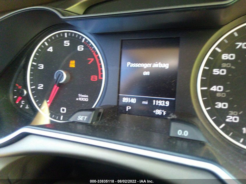 2015 AUDI A4 PREMIUM PLUS WAUFFAFL8FN010333