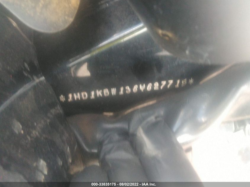 2006 HARLEY-DAVIDSON FLHXI 1HD1KBW136Y627715