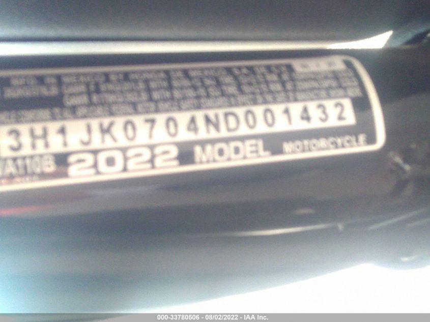 2022 HONDA NVA110 B 3H1JK0704ND001432