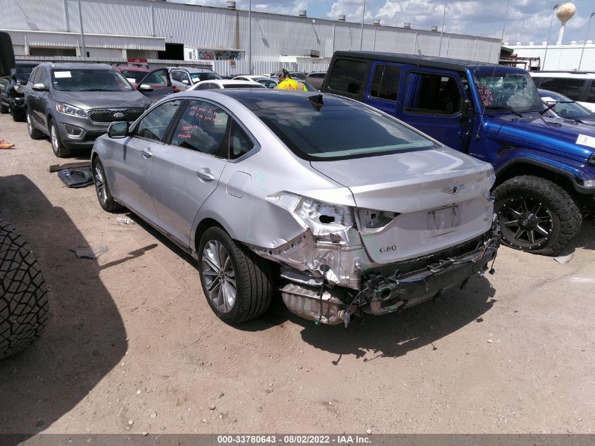 2017 GENESIS G80 3.8L KMHGN4JE0HU195664