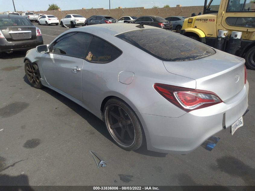 2015 HYUNDAI GENESIS COUPE 3.8L BASE KMHHU6KJ4FU124544