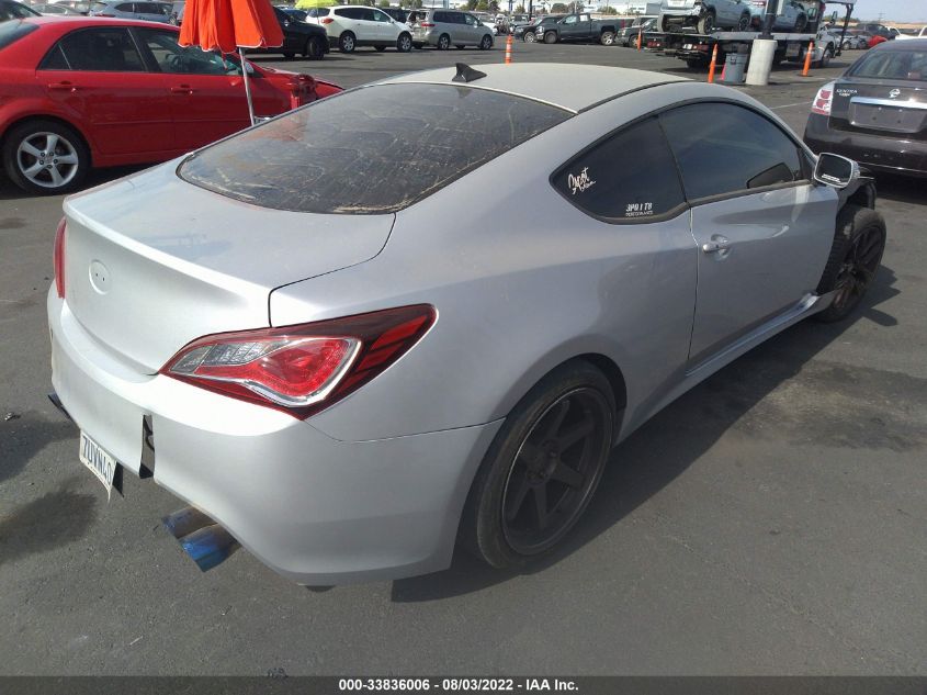 2015 HYUNDAI GENESIS COUPE 3.8L BASE KMHHU6KJ4FU124544