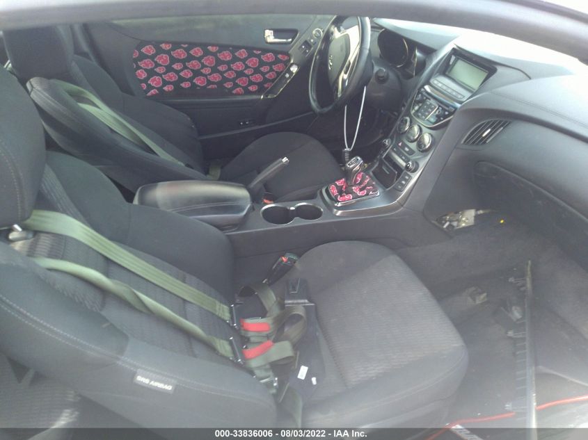 2015 HYUNDAI GENESIS COUPE 3.8L BASE KMHHU6KJ4FU124544