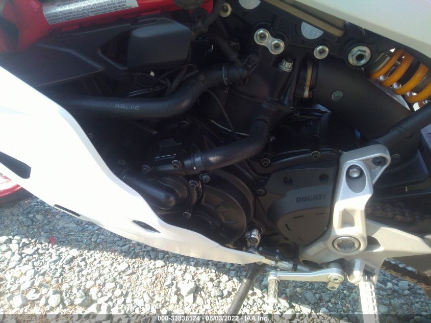 2018 DUCATI SUPERSPORT ZDMVABDS0JB005235