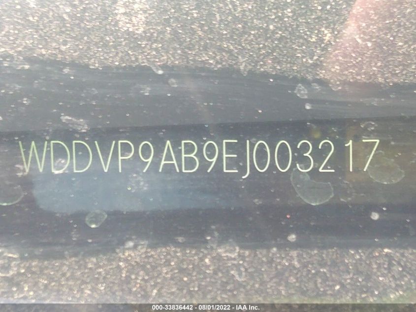 2014 MERCEDES-BENZ B-CLASS WDDVP9AB9EJ003217