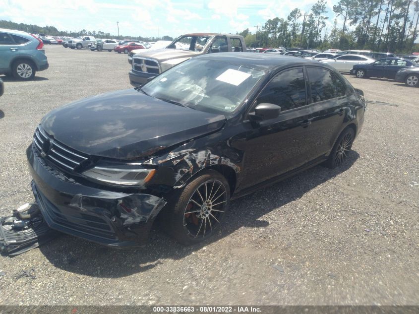 2015 VOLKSWAGEN JETTA SEDAN 2.0L S W/TECHNOLOGY 3VW1K7AJ3FM311763